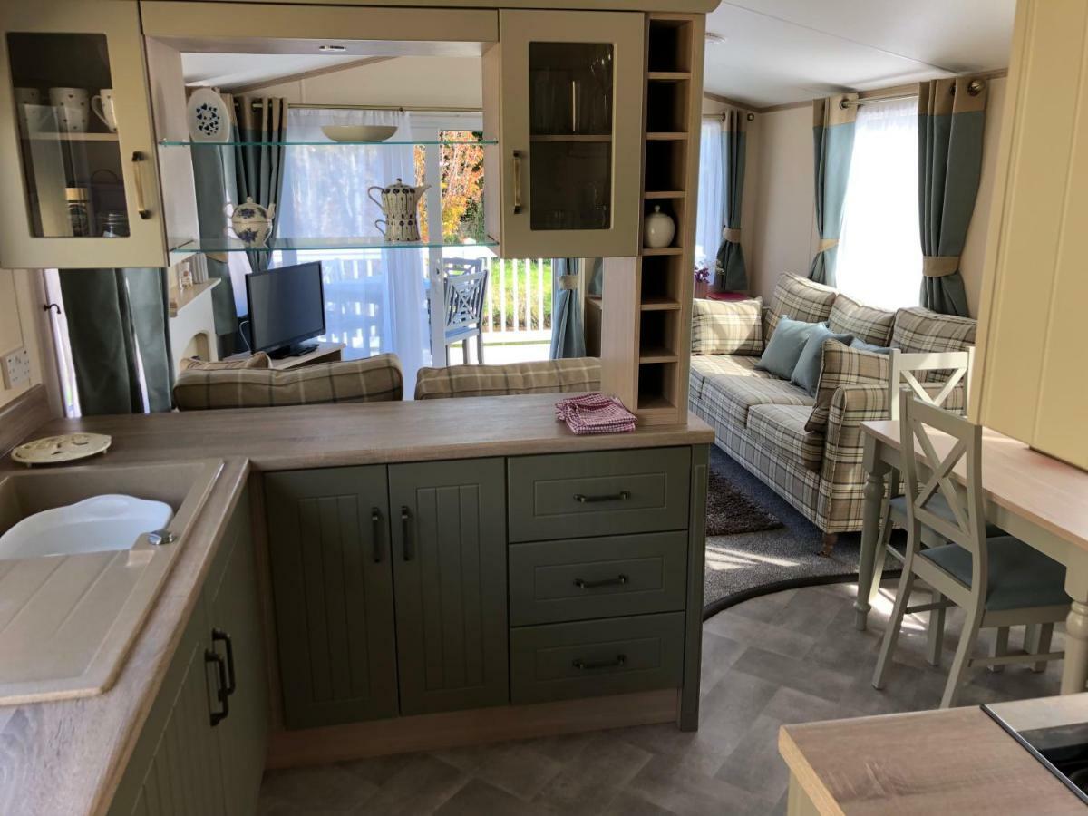 Deluxe Riverside Static Caravan Cheddar Zewnętrze zdjęcie